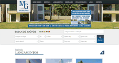 Desktop Screenshot of mgimobiliaria.com.br